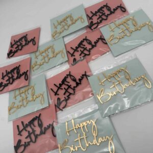 6 inch Caketoppers
